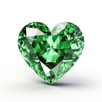 Green Diamond heart diamond accessories accessory.