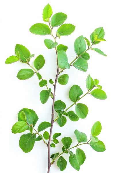 Fresh green plant branch