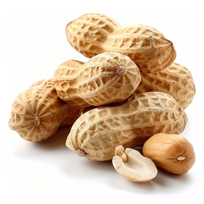 Organic roasted peanuts with shells