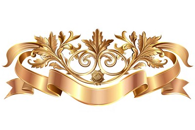 Elegant golden vintage decorative design