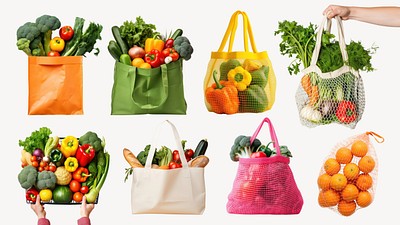 Organic grocery element set