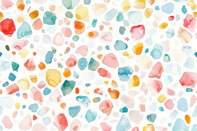 Colorful abstract watercolor pattern