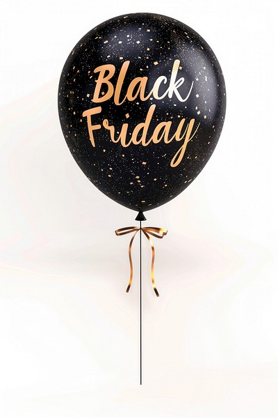 Festive Black Friday balloon