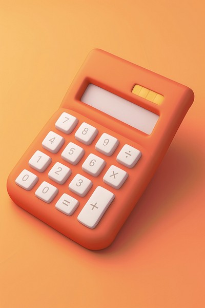 Colorful calculator for mathematical calculations.