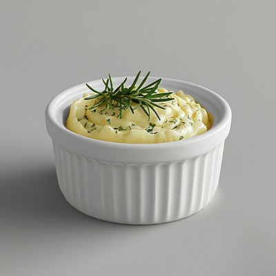 Creamy herb-infused mayonnaise dip