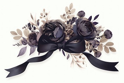 Elegant floral bouquet illustration