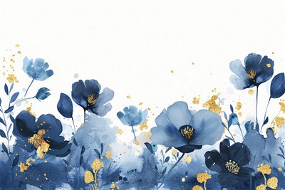 Elegant watercolor floral design