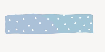 Cute washi tape notes illustration vector