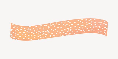 Cute washi tape notes illustration