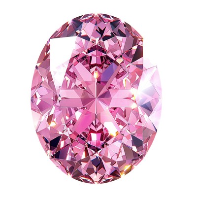 Exquisite pink diamond gemstone