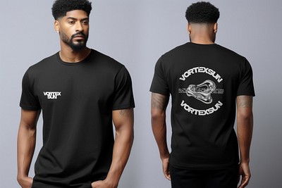 men&#39;s t-shirt mockup design psd