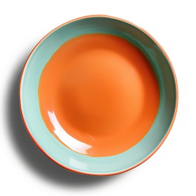 Colorful ceramic bowl, vibrant design