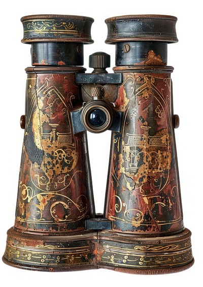 A Binoculars binoculars vintage decorative.