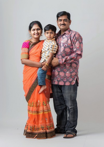 Indian family people person photo.