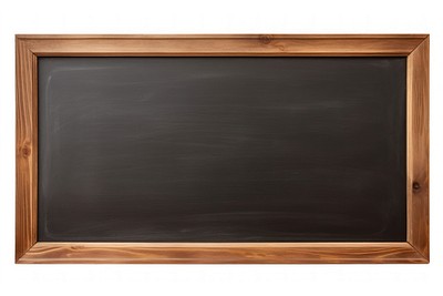 Blackboard with a wooden frame blank chalkboard classroom.