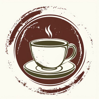 A cup of coffee illustration beverage vintage.