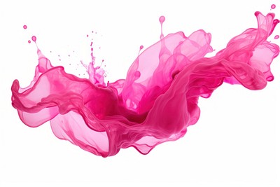 Pink liquid splash background abstract colorful.