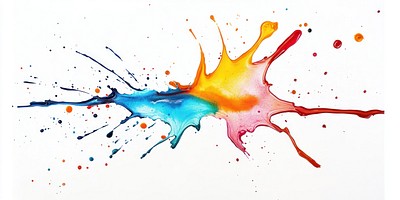 Spray paint splash abstract art contemporary.