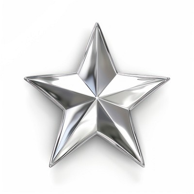 Silver star silver illustration silver star.