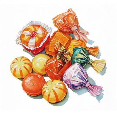 Halloween candy candies art confectionery.