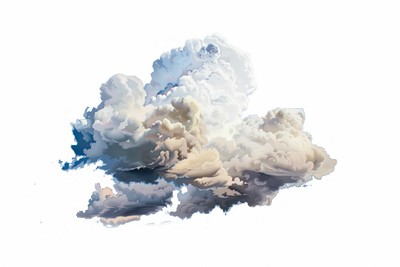 Cloud illustration weather nature.