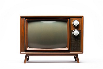 Vintage wooden television set