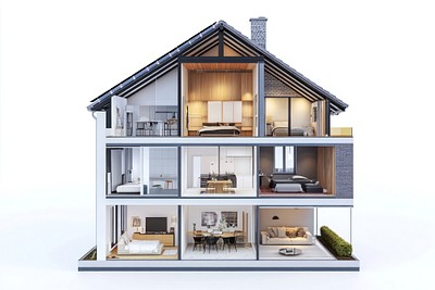 Architectural diagram house architecture electronics.