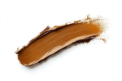 Brown flat paint brush stroke brown publication brushstroke.