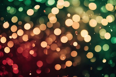 Gold glitter confetti bokeh background lights glow.