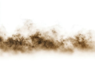 Background smoke cloud outdoors.