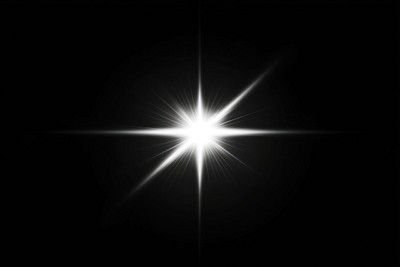 An isolated blink light effect background lighting flare.