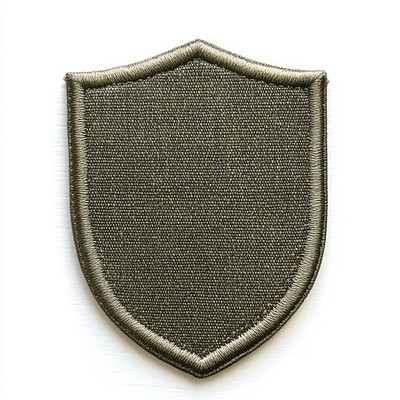 Military shield patch fabric accessories embroidered.