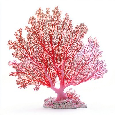 Real Gorgonian coral ocean reef sea.