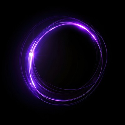 Oval radius purple light background.