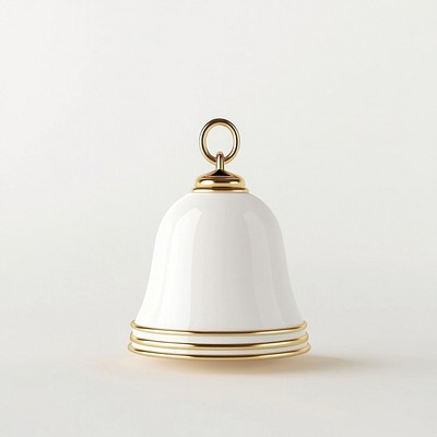 White Gold Bell bell illustration accents.