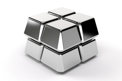 Hexagon white background jewelry wealth.