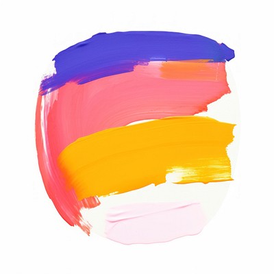 Colorful backgrounds paint white background.