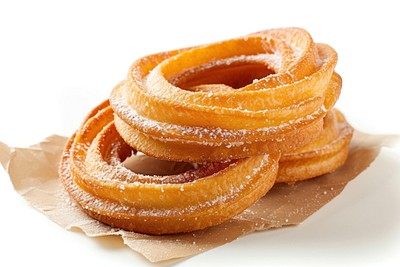 Photo of churros dessert pastry food.