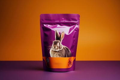 Rabbit food purple animal mammal.