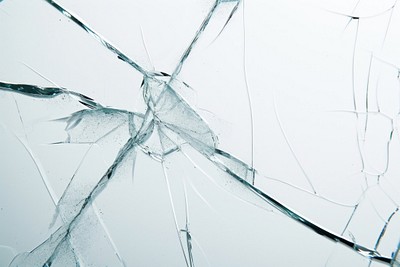 Cracks on glass backgrounds destruction misfortune.