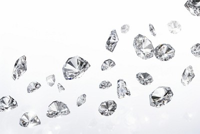 Diamonds falling backgrounds gemstone jewelry.