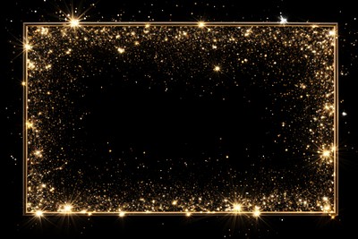 Gold dust sparkle light backgrounds astronomy fireworks.