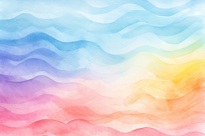 Wave rainbow background backgrounds painting texture.