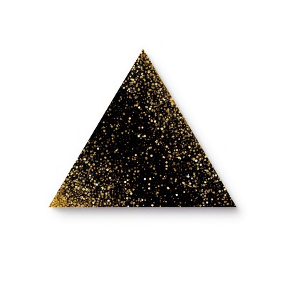 Black triangle icon shape white background pyramid.