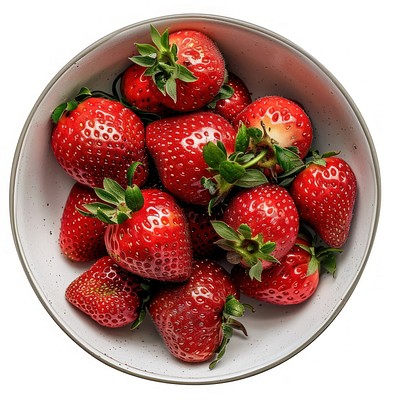 Fruit strawberries bowl strawberry produce plant.