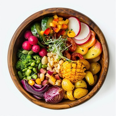 Harvest Bowl produce food bowl.