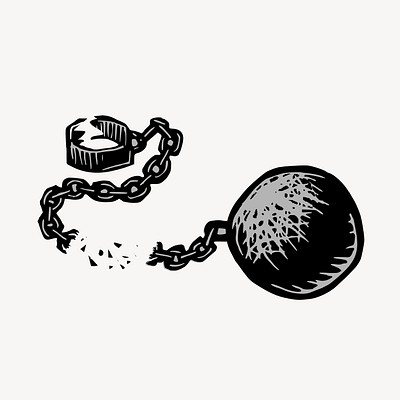 Ball And Chain PNG Transparent Images Free Download, Vector Files