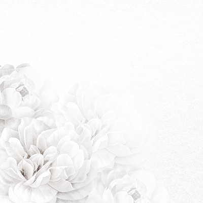 Flower wedding background, aesthetic border | Premium PSD - rawpixel