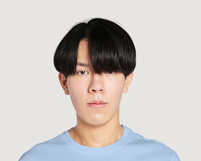 Young Asian man png transparent