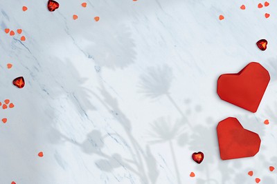 Valentine's wallpaper heart frame, love | Free Photo - rawpixel